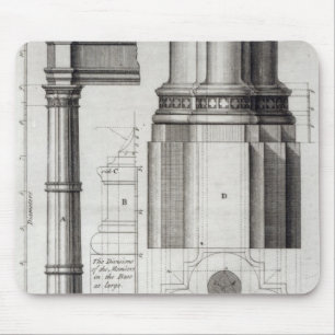 Tweede Orde van Gothische Architectuur, 1741 Muismat