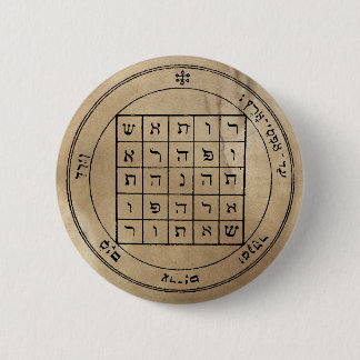 Tweede Pentacle van de Button van Saturnus