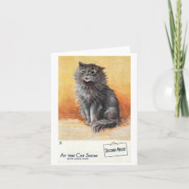 Tweede prijs @ het Cat Show van Louis Wain Kaart