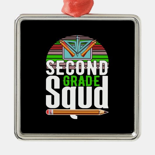 Tweede rang metalen ornament (Voorkant)