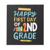 Tweede schooljaar notitieblok (Voorkant)