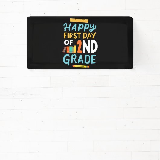 Tweede schooljaar spandoek (Insitu)