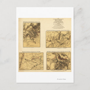 Tweede slag bij Bull Run 5 Briefkaart