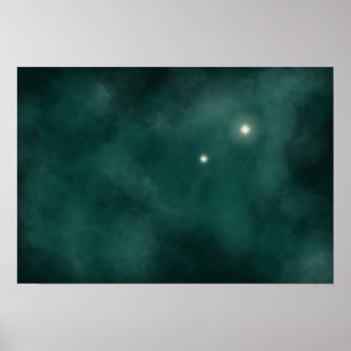 Tweede ster naar rechts Poster