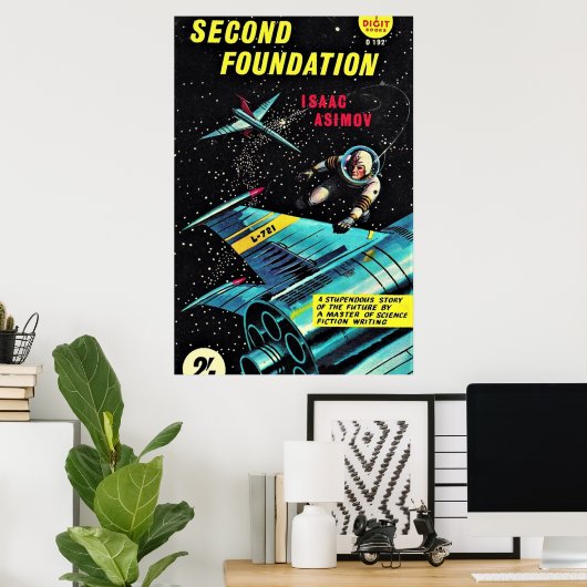 Tweede Stichting Isaac Asimov Poster (Thuiskantoor)