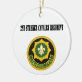 Tweede Stryker Cavalry Regiment Ornament (Links)