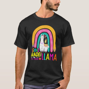 Tweede team leraar lerares regenboog nr. prob lam t-shirt