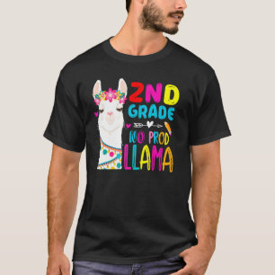 Tweede team leraar lerares regenboog nr. prob lam t-shirt