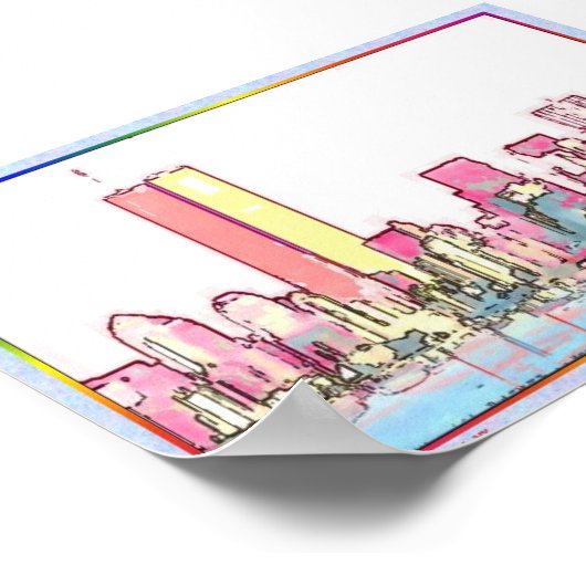 TWEEDE TOWERS POSTER (Hoek)