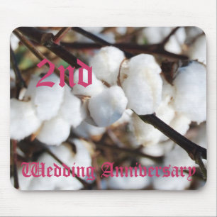 Tweede trouwdag - Katoen Muismat