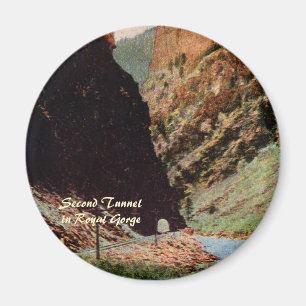 Tweede Tunnel in Royal Gorge Magnet Magneet