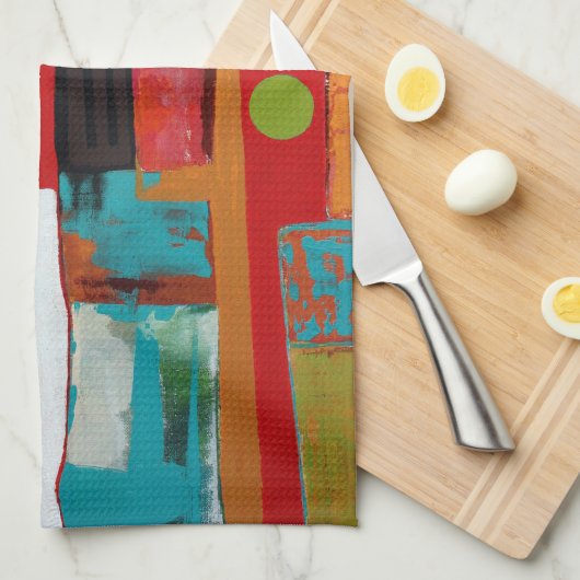 Tweede verhaal keukenhanddoek (Quarter Fold)