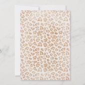 Tweede verjaardag van de roze en de gouden wilde S Kaart (Achterkant)