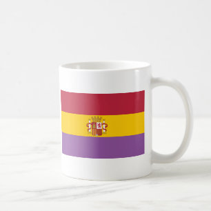 Tweede vlag van de Spaanse Republiek (1931-1939) Koffiemok
