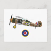 Tweede Wereldoorlog Britse vliegtuigen Briefkaart (Voorkant)