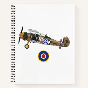 Tweede Wereldoorlog Britse vliegtuigen Notitieboek