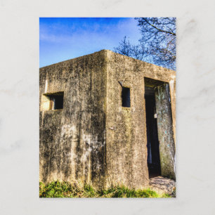 Tweede Wereldoorlog Bunker Briefkaart