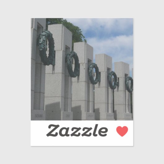 Tweede Wereldoorlog Herinneringen I Sticker (Vel)