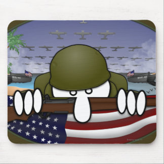 Tweede Wereldoorlog Kilroy Mousepad Muismat