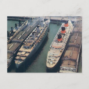 Tweede Wereldoorlog Kleur Briefkaart RMS Queen Mar