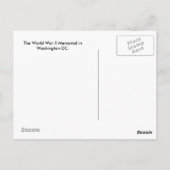Tweede Wereldoorlog Memorial Briefkaart (Achterkant)