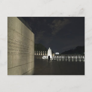 Tweede Wereldoorlog Memorial Briefkaart