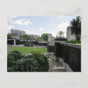 Tweede Wereldoorlog Memorial Sunken Garden briefka Briefkaart