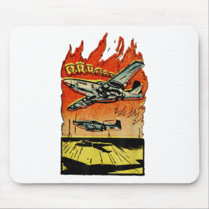  Tweede Wereldoorlog Mustang Fighter - P-51 Mustan Muismat
