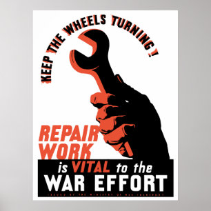 Tweede Wereldoorlog Poster