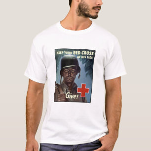 Tweede Wereldoorlog Rode Kruis T-shirt