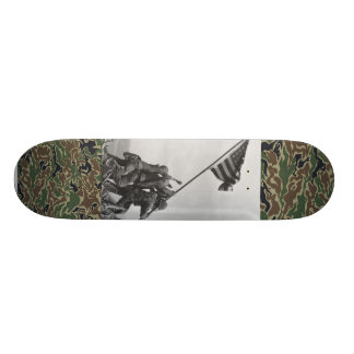 Tweede Wereldoorlog schaats Iwo Jima marines Skateboard