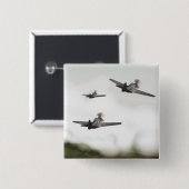 Tweede Wereldoorlog Vierkante Button 5,1 Cm (Voorkant /achterkant)