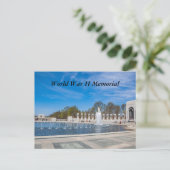 Tweede Wereldoorlogmonument Briefkaart (Staand voorkant)