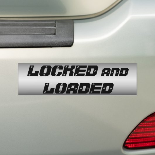 TWEEDE WIJZIGING AANGEHAALD EN GELADEN BUMPERSTICKER (Op auto)