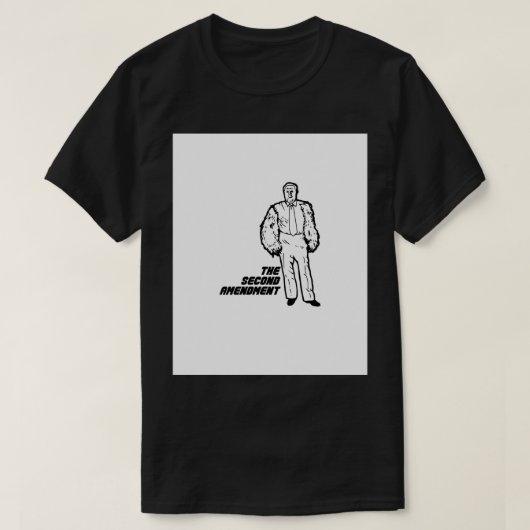 Tweede wijziging Pistool rechten Pistool eigenaar T-shirt (Design voorkant)