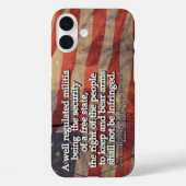 Tweede wijziging van de grondwet van de VS Case-Mate iPhone Case (Achterkant)