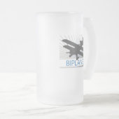 tweedekker matglas bierpul (Voorkant rechts)