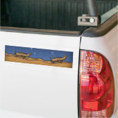 Tweedekkers Bumpersticker (Op Truck)