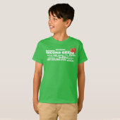 Tweedeklas School Field Trip Student T-shirt (Voorkant volledig)