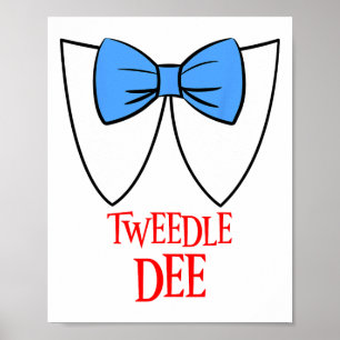 Tweedle Dee Costume Halloween Fairytale Character Poster