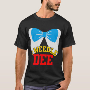 Tweedle Dee Dum grappig passend halloween-kostuum T-shirt