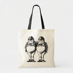 Tweedle Dee en Tweedle Dum Tote Bag