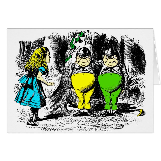 Tweedle Dee & Tweedle Dum (Devant horizontal)