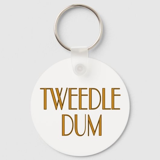 Tweedle Dum Sleutelhanger (Voorkant)
