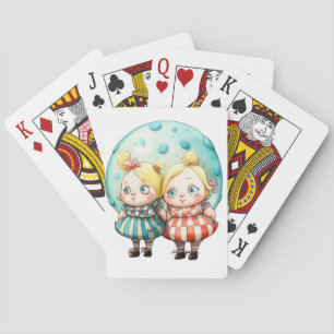 Tweedledee & Tweedledum Pokerkaarten