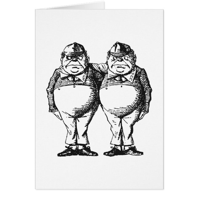 Tweedledum et Tweedledee (Devant)