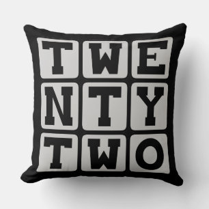 Tweeëntwintig, Nummer 22 Kussen