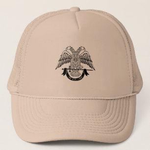 Tweehoekige adelaar als Masonic-symbool Trucker Pet