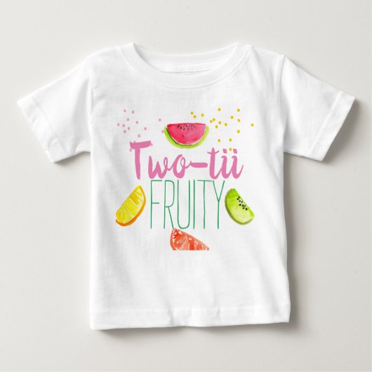 Tweejarig shirt fruit (Voorkant)