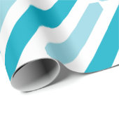 tweekleurig gestreept cadeaupapier (Rol Hoek)